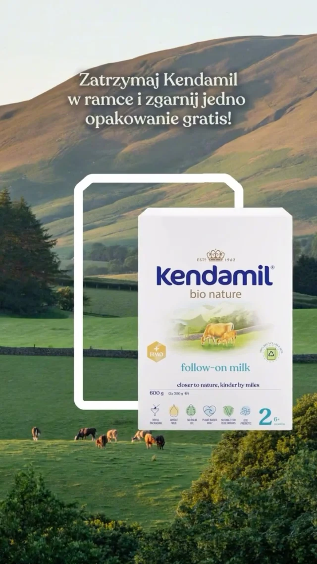 Nie udało się złapać okazji? 😜 Bez obaw! Kendamil BIO Nature (600 g) w supercenie 59,99 zł czeka na Ciebie w @healthfactory_pl. 🛒 Klikaj w link w bio i uzupełnij zapasy!